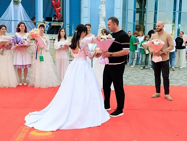 Забег невест прошёл в Железноводске 